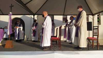 Missa de 7º dia de falecimento do Padre Aleixo foi presidida pelo Bispo Dom Amilton